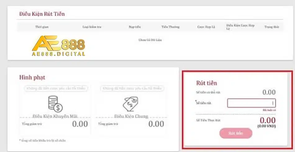 một số Kinh nghiệm rút tiền AE888 hiệu quả