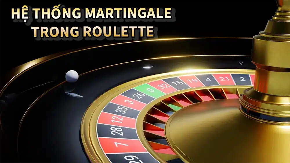 Martingale là một hệ thống cá cược được sử dụng phổ biến trong Roulette. Hệ thống này dựa trên nguyên lý đơn giản là nhân đôi số tiền cược sau mỗi lần thua để bù đắp lại số tiền đã mất và kiếm lợi nhuận.