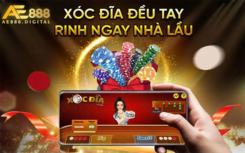 Với sự phát triển của công nghệ, xóc dĩa đã trở thành hình thức giải trí trực tuyến với nhiều phiên bản khác nhau, thu hút giới trẻ thích cá cược.