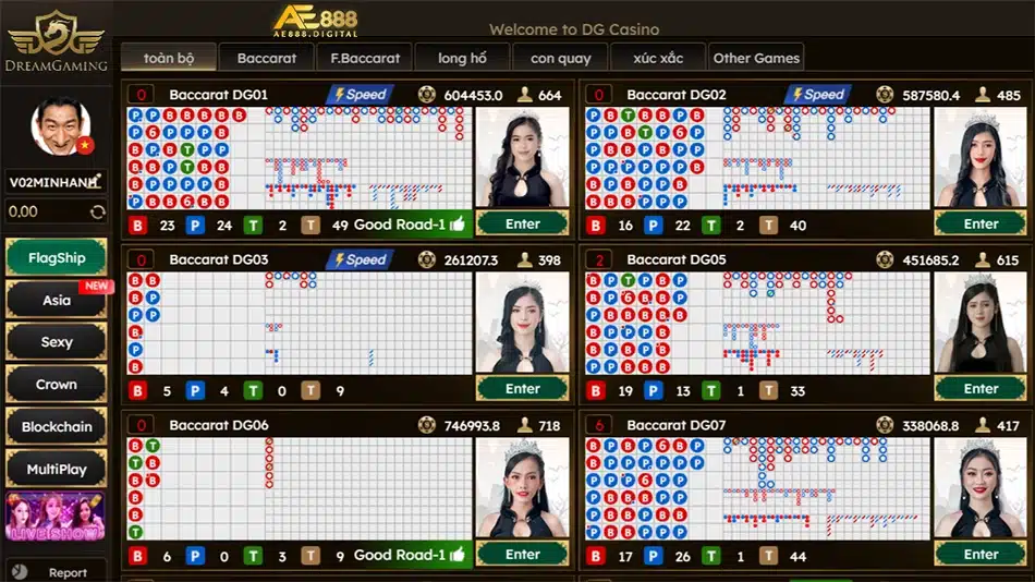 phong phú Đa Dạng Các Trò Chơi Casino Phổ Biến Nhất ae888