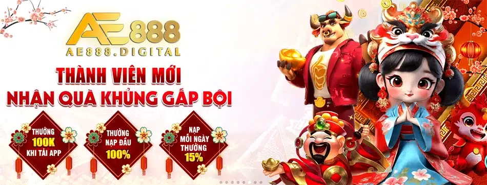 ưu đãi Hệ thống khuyến mãi hấp dẫn dành cho người chơi ae888