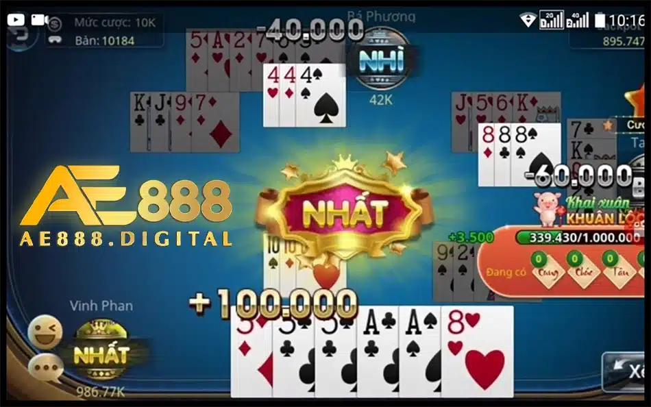 một số Kinh Nghiệm Chơi Game Bài Đổi Thưởng AE888 Hiệu Quả