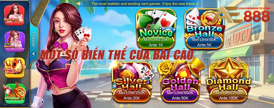 Sự hình thành của các biến thể bài cào
